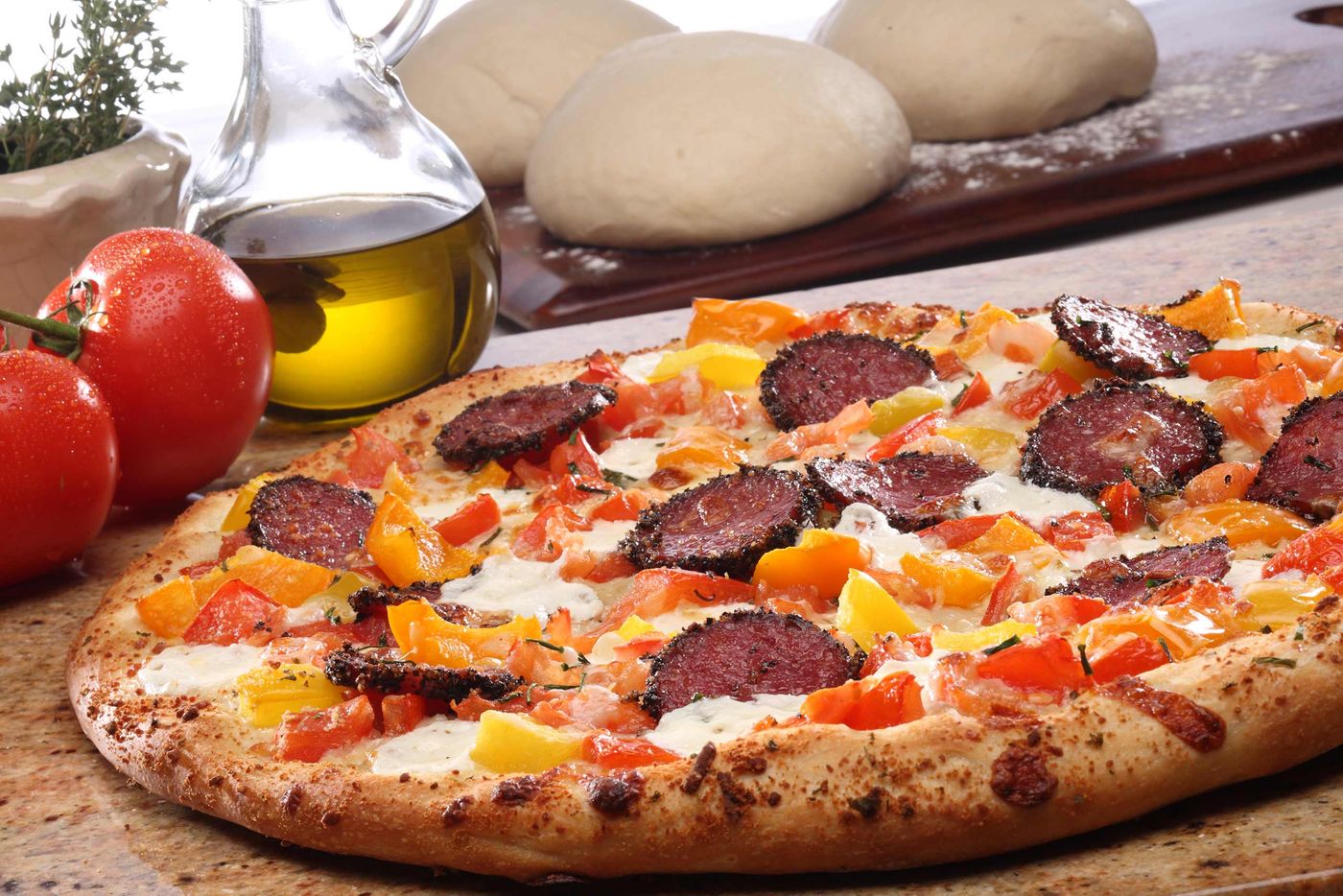 Lunch Food Photography-Gourmet Pizza