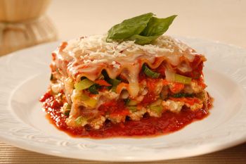 Dinner Food Photography-Vegetable Lasagna 