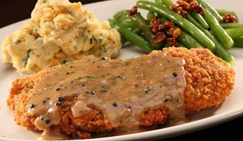 Dinner Food Photography-Country Fried Steak