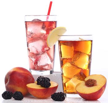 Drinks Food Photography-Flavored Iced Teas