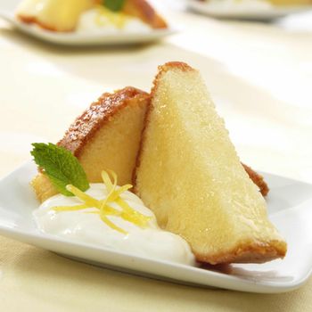 Sweets Food Photography-Lemon Pound Cake