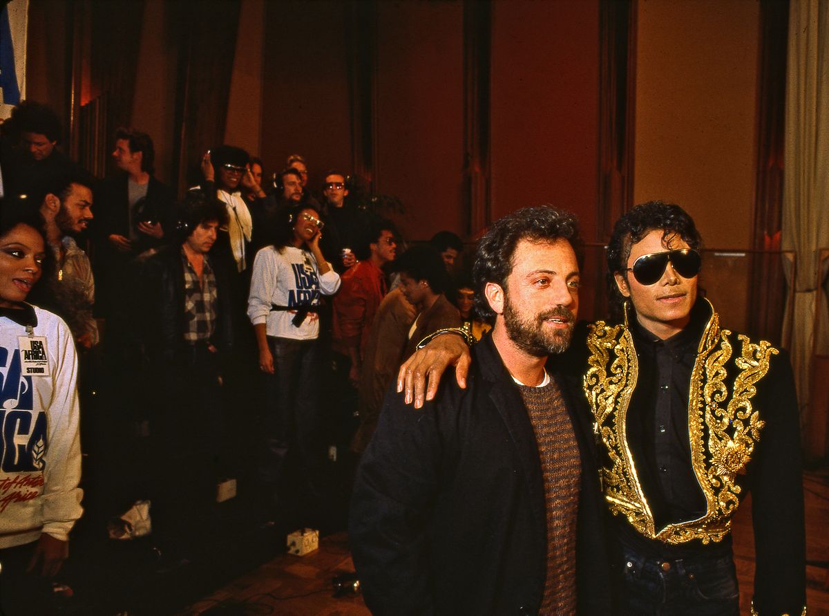  Michael Jackson & Billy Joel, USA for Africa