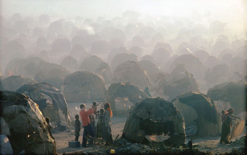 Refugee Camp, Las Dhure, Somalia, 1981