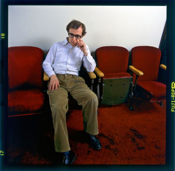Woody Allen, New York, 1988