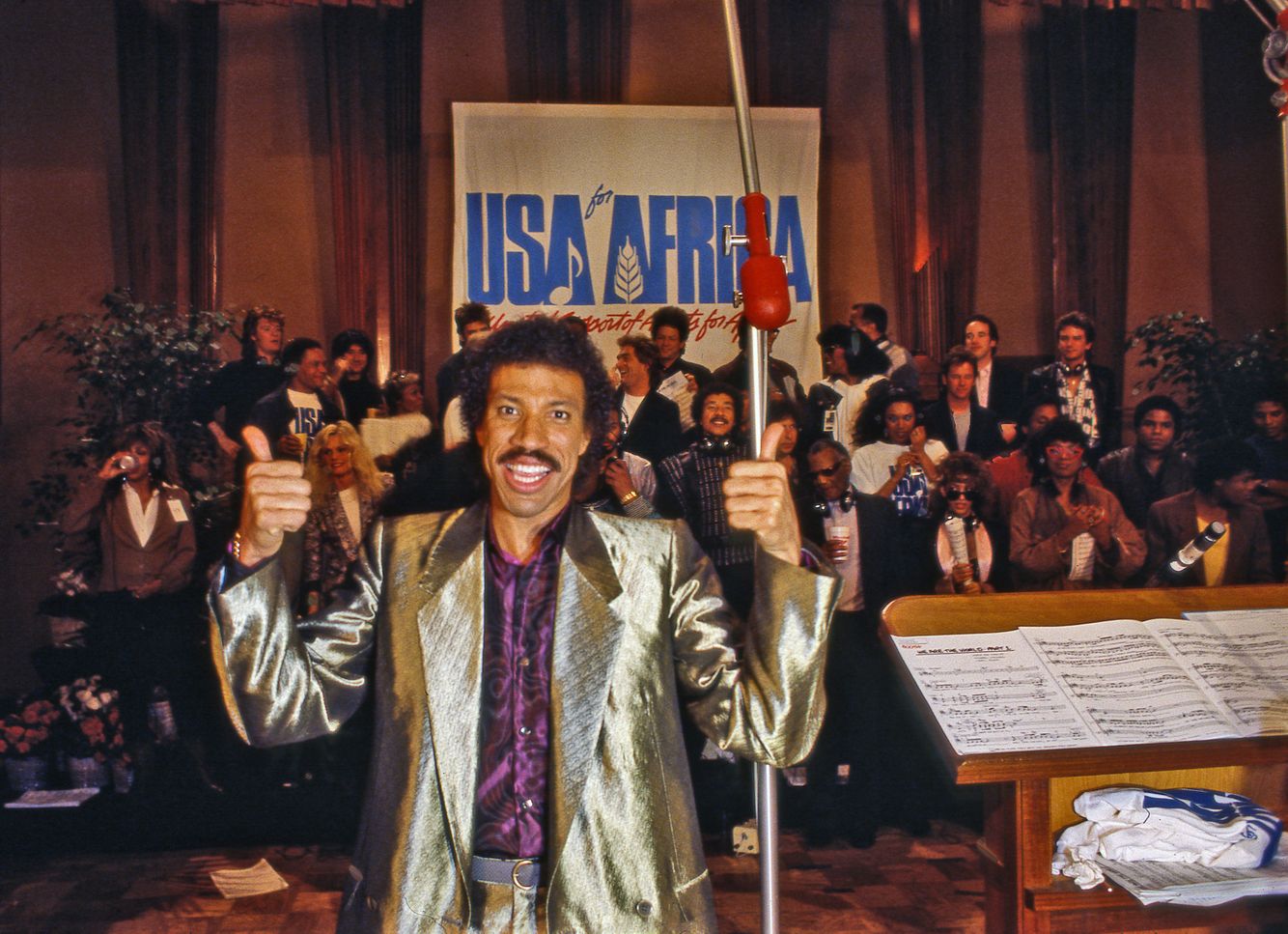 USA for Africa Lional Richie