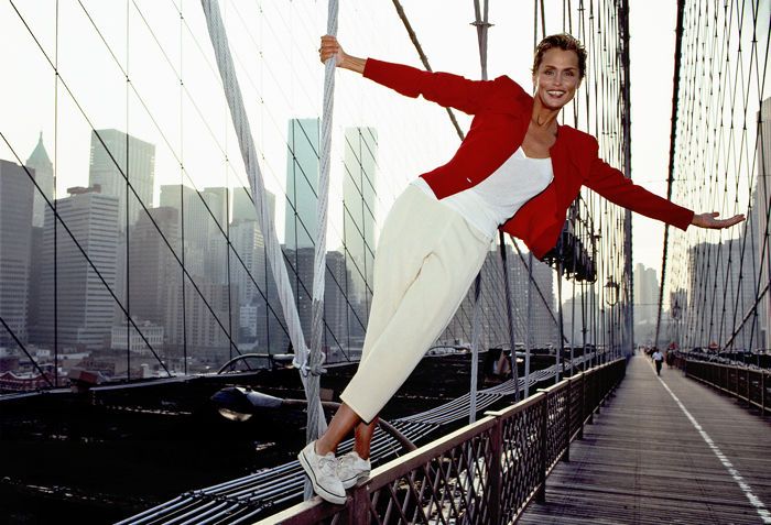 Lauren Hutton, NYC, 1990
