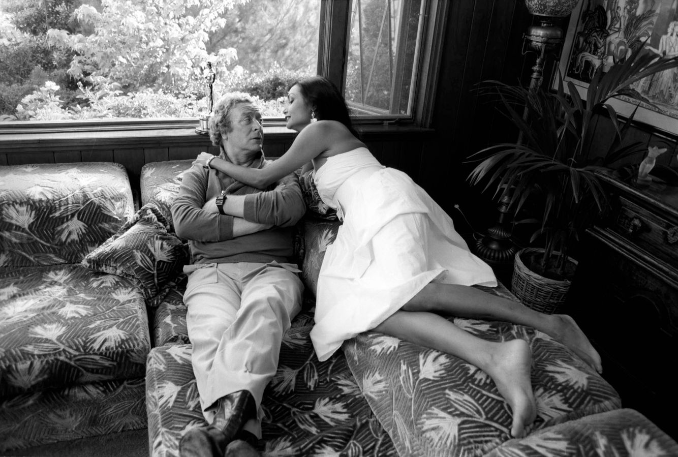 Michael Caine, April,16, 1987