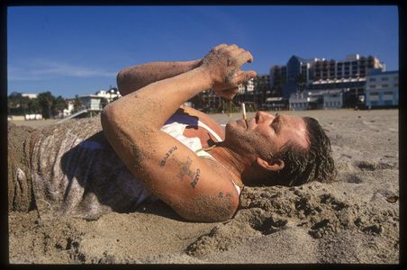 Mickey Rourke, Malibu, 1995