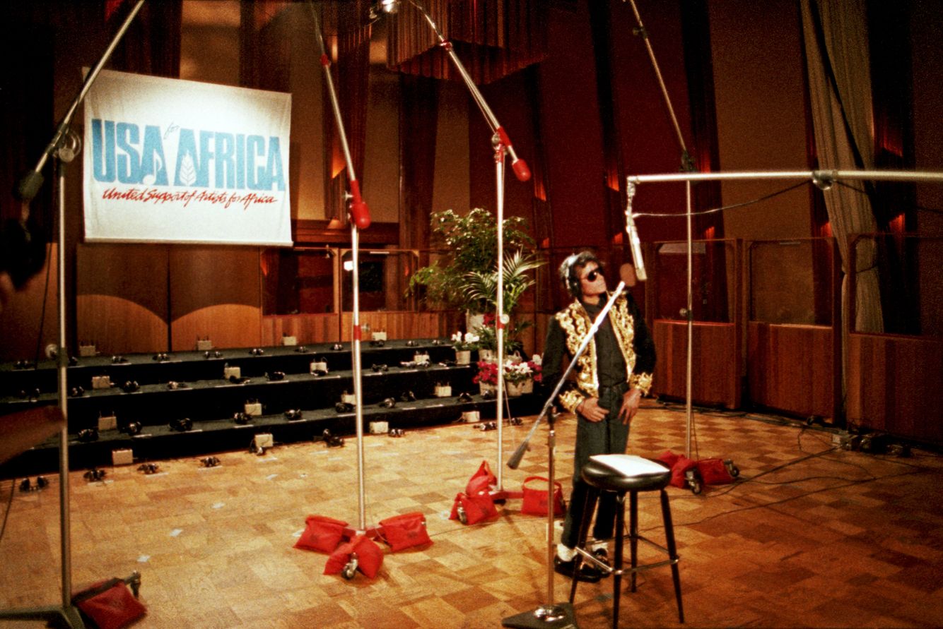 MJ , USA FOR AFRICA