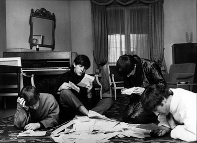 Beatles with Fan Mail