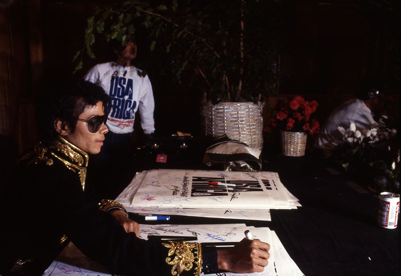 USA MJ Signs Poster