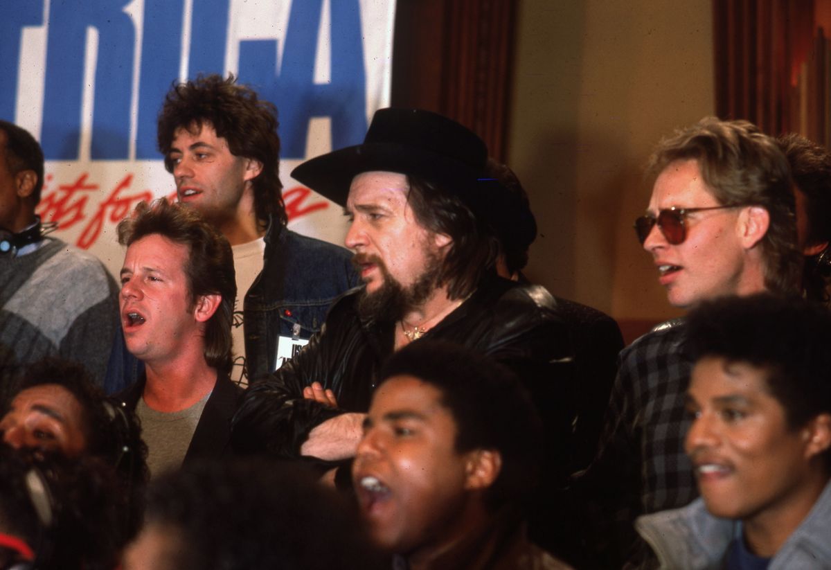 Waylon Jennings, USA Africa 