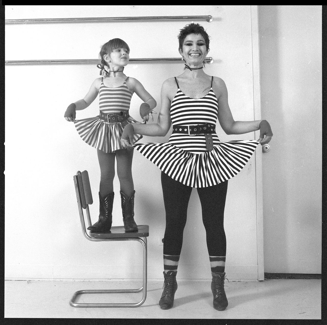 Betsy Johnson & Daughter, 1980