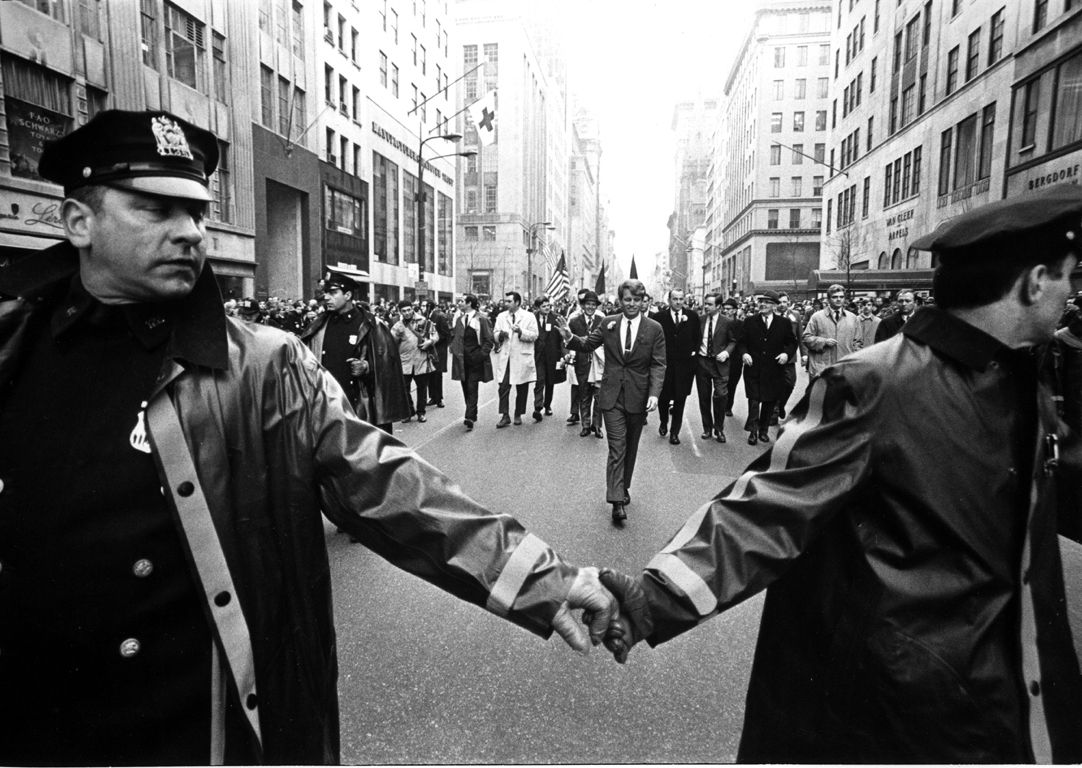 Senator Robert F. Kennedy, St. Patrick's Day, New York, 1968