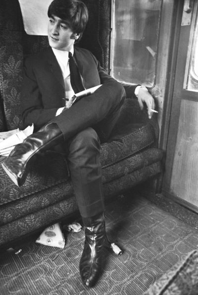 John on Train, 1964