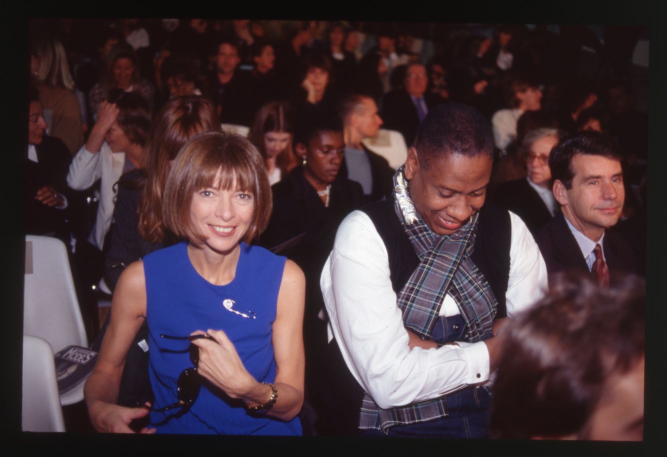 Anna Winter & Andre Talley, Paris 1993