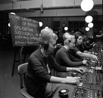 Ringo Covent Garden Telephone Exchange Ringo Report, 1964