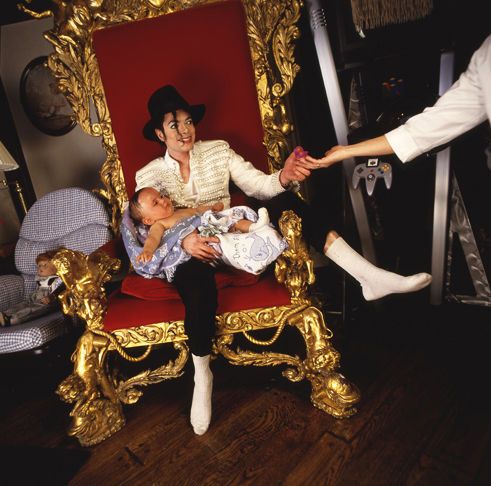 Michael Jackson and Prince, Neverland, 1997.