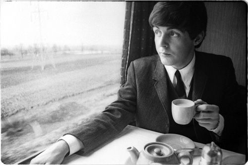 Paul on train