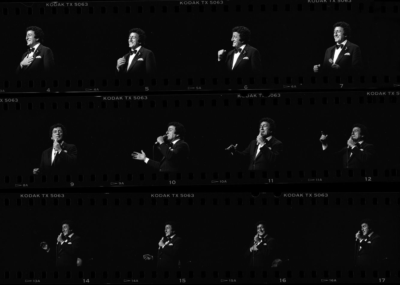 Tony Bennett On Stage Contact 1986