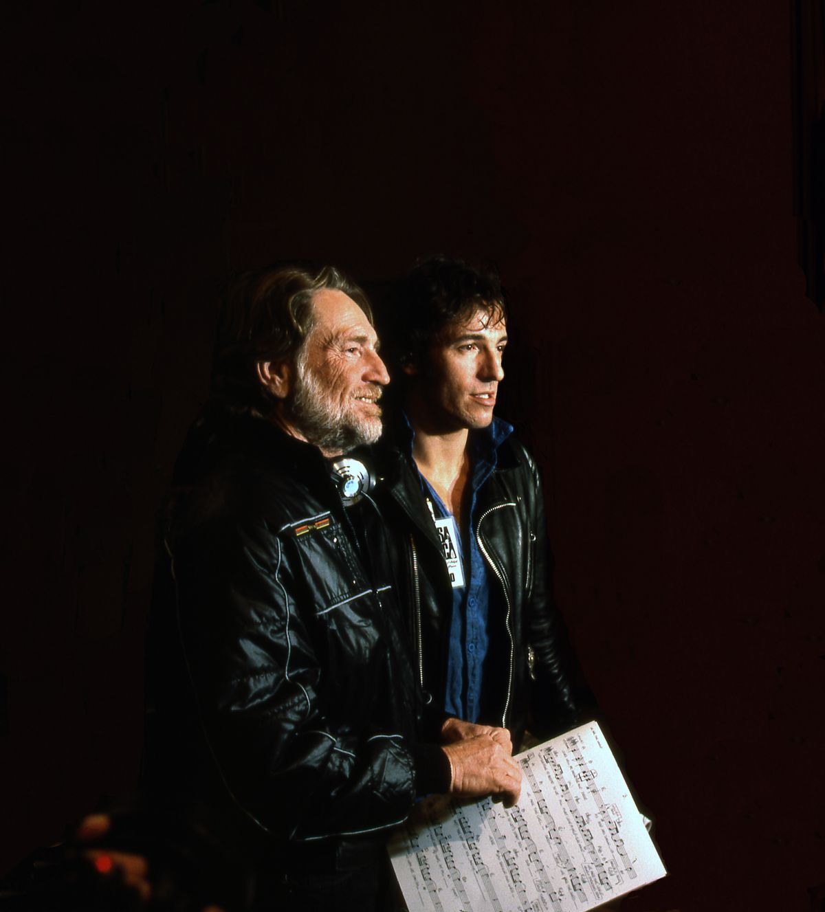 USA for Africa,  Willie Nelson  Bruce Springsteen