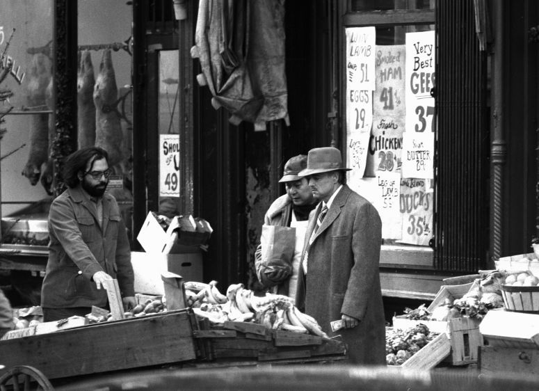 Brando and Coppola, The Godfather, New York, 1971
