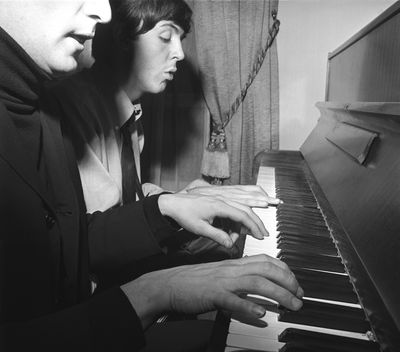 John and Paul, Paris, 1964