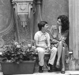 Sophia Loren & Son 1984 