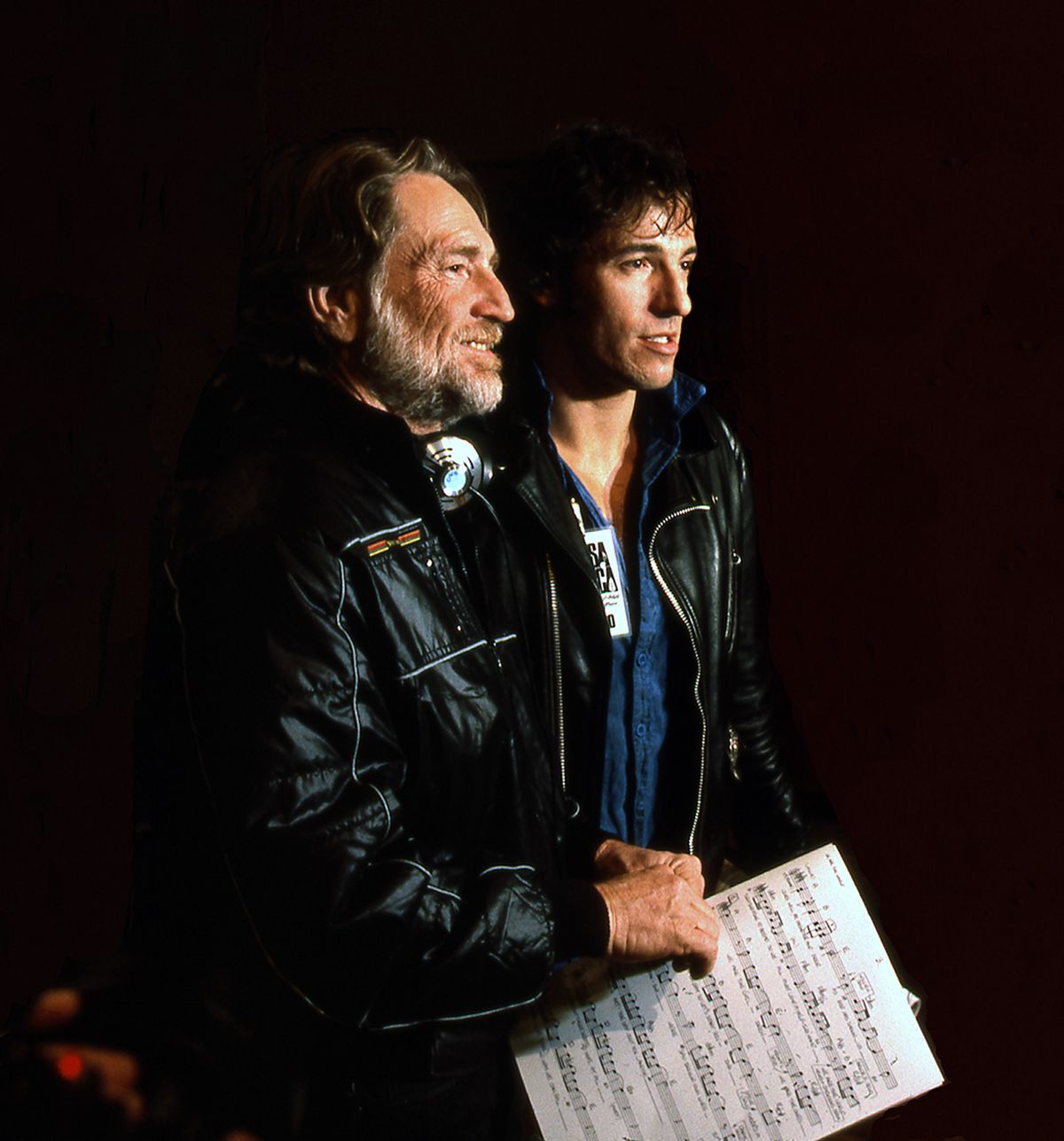 USA for Africa Willie & Bruce Springsteen 