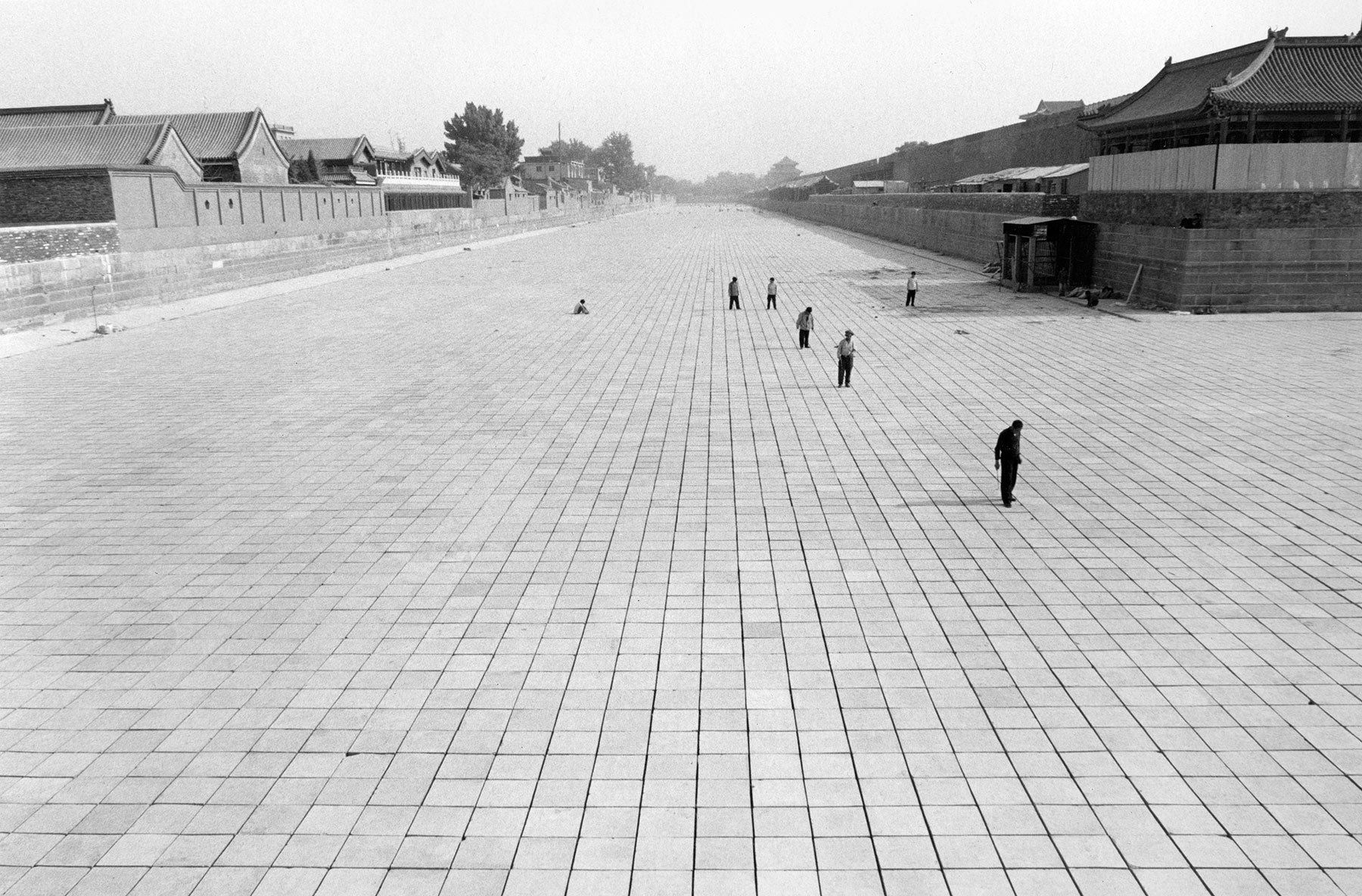 Moat Repair, Forbidden City, Beijing, China; 1996