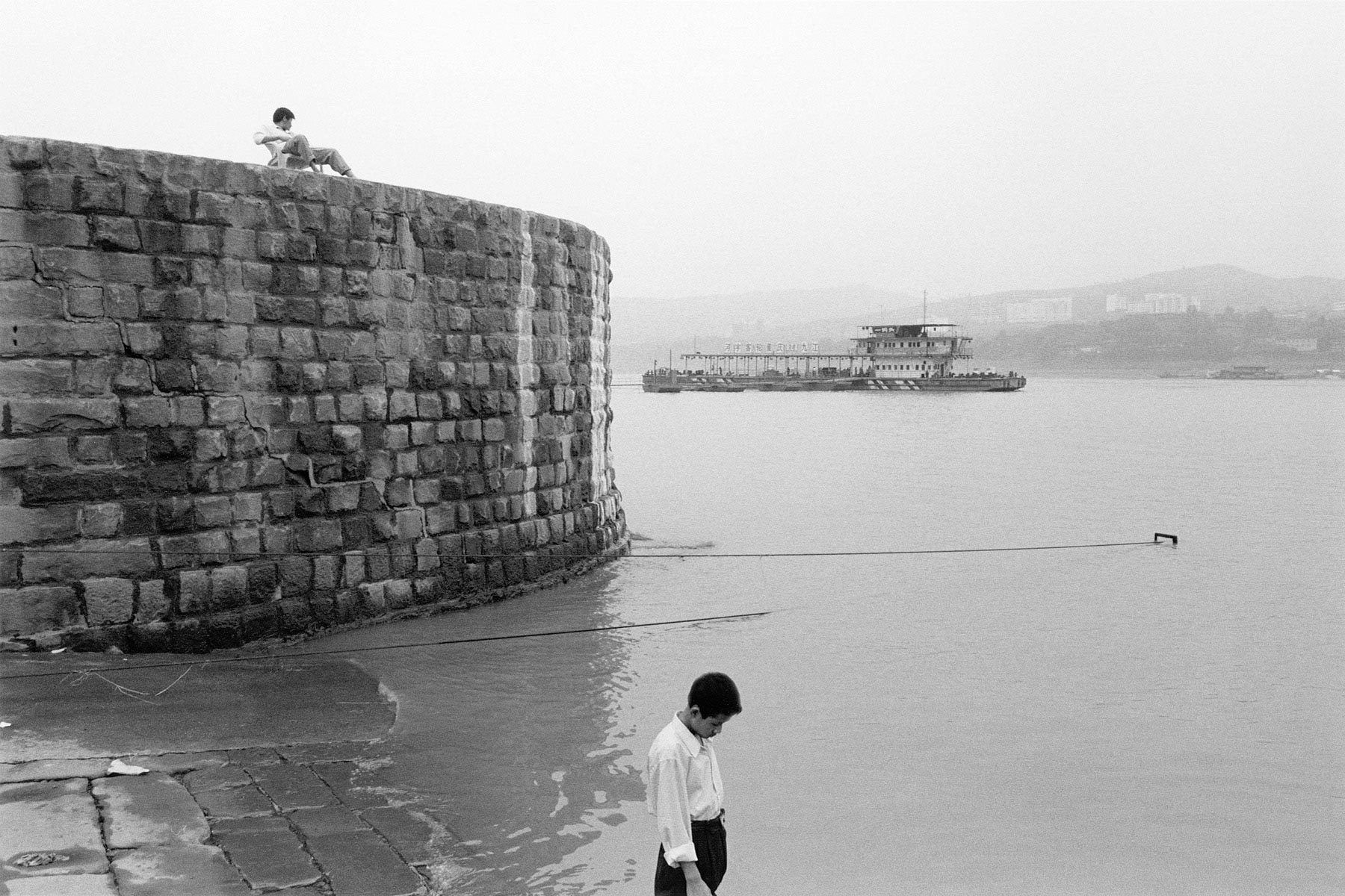 River Bank, Fengdu, China 1999