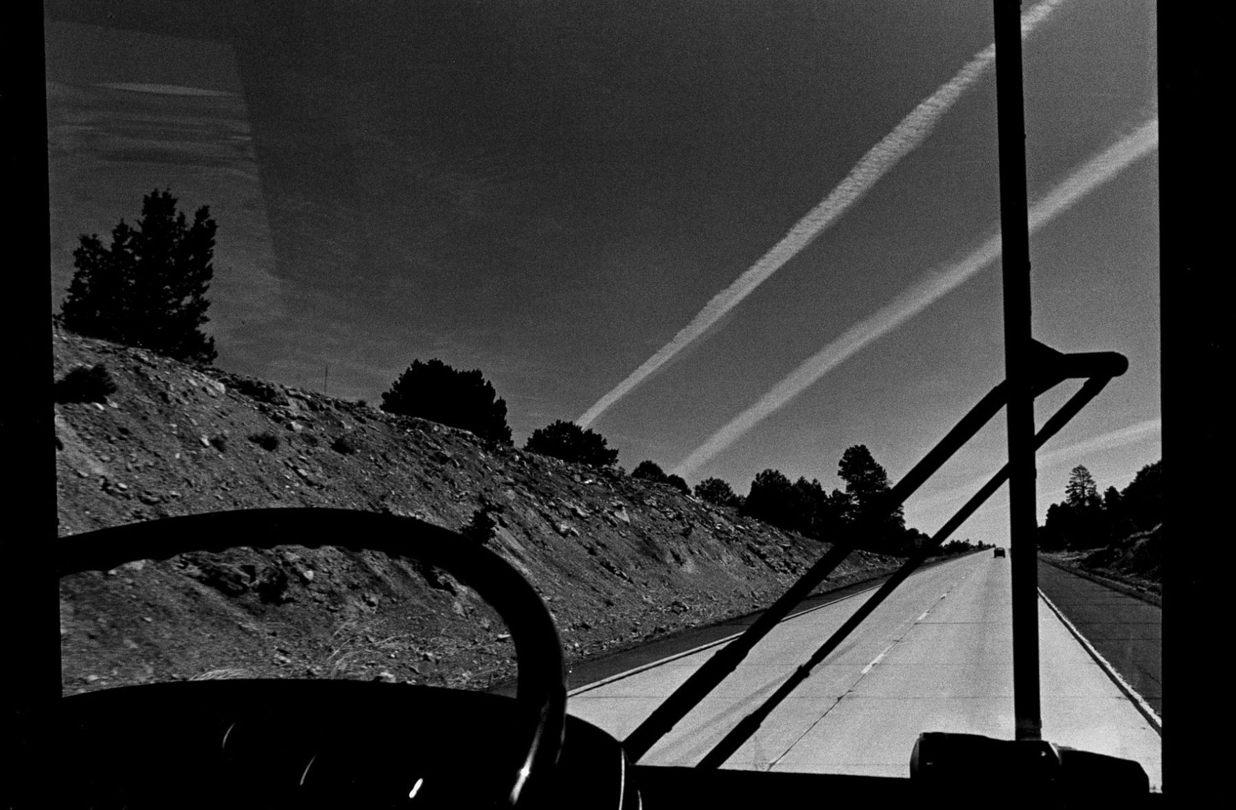 Bus Window, Arizona; 1980