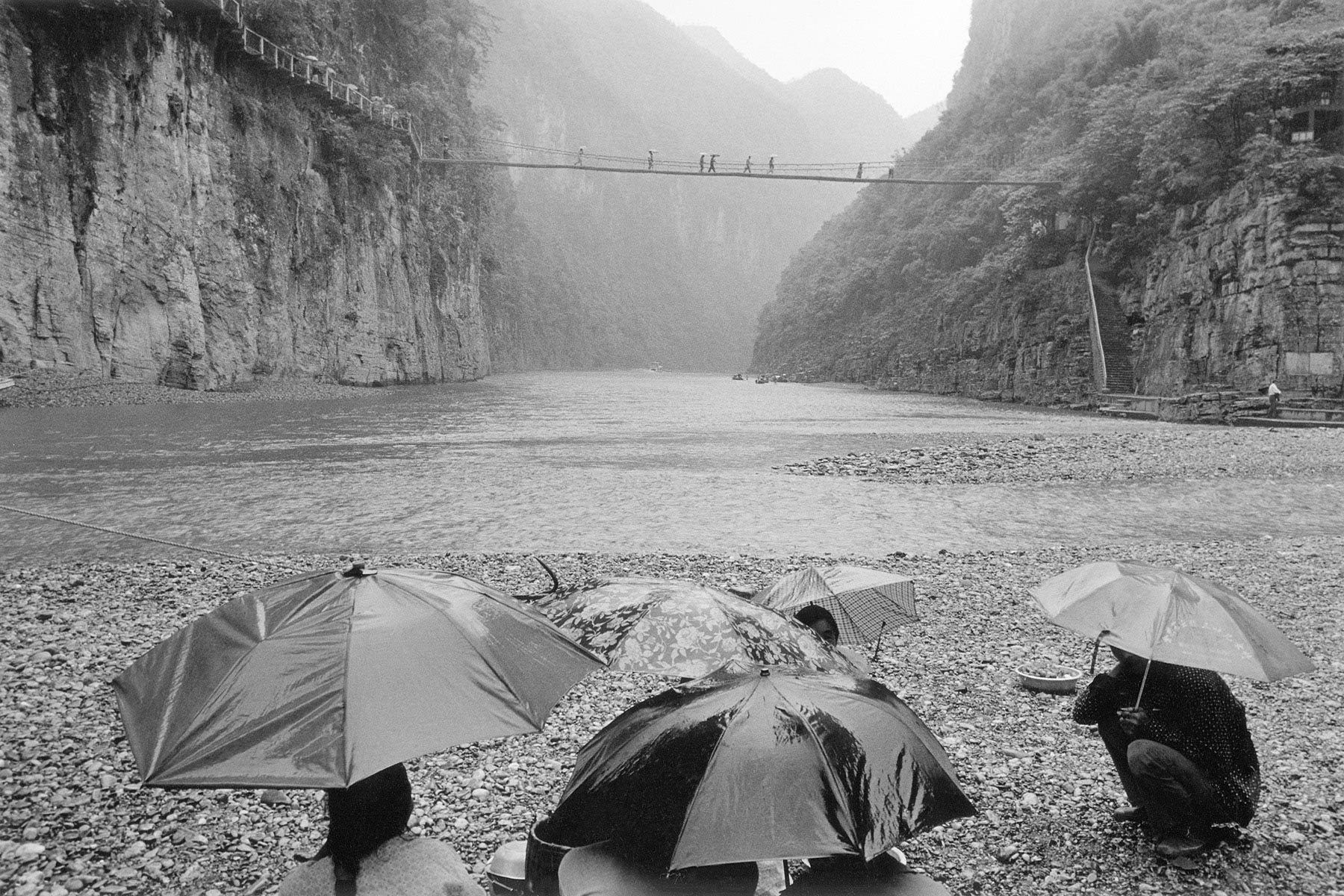 Rain, Daning River, China 1999