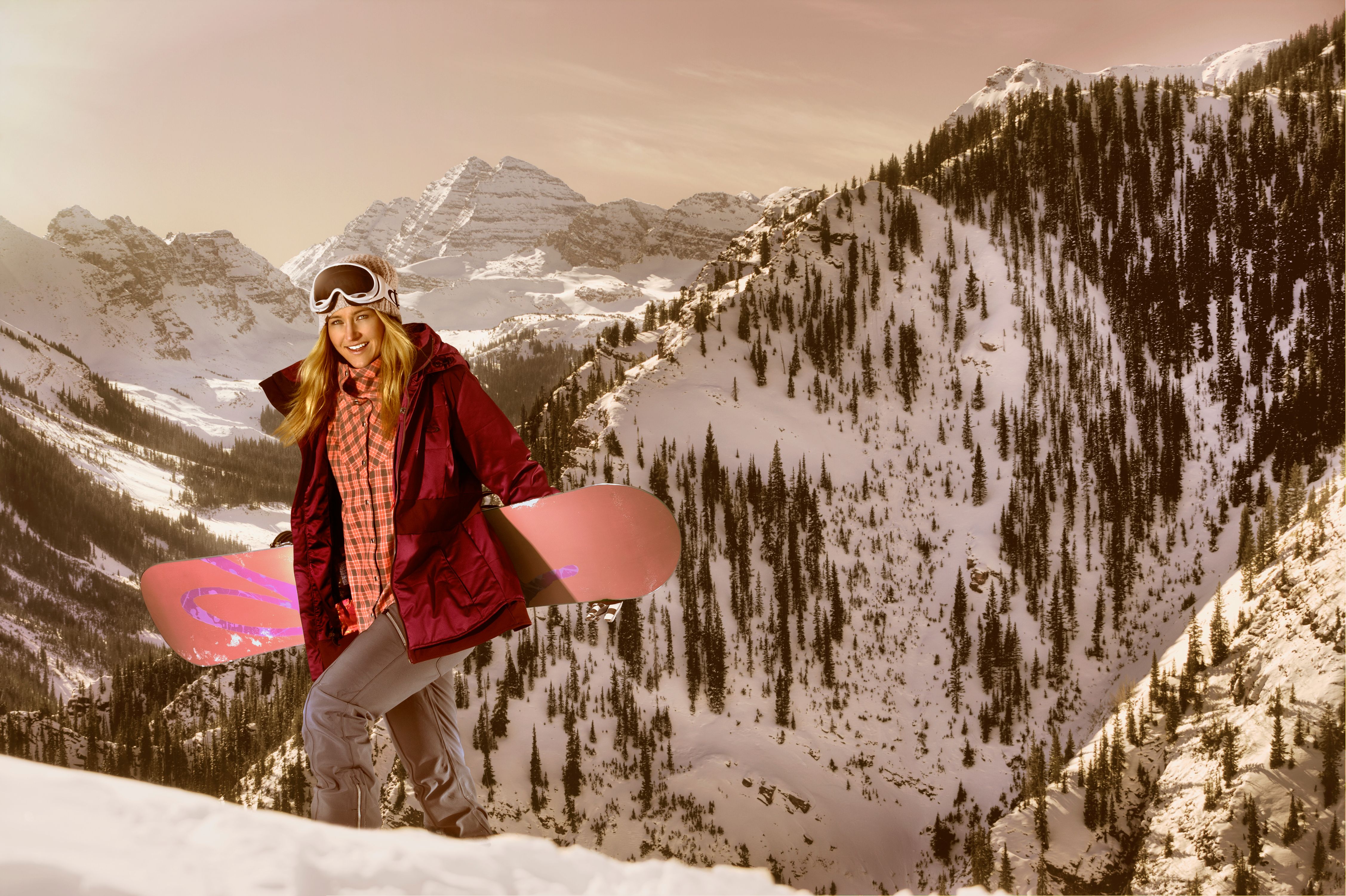 Gretchen Bleiler for Go Magazine. Snowmass, CO