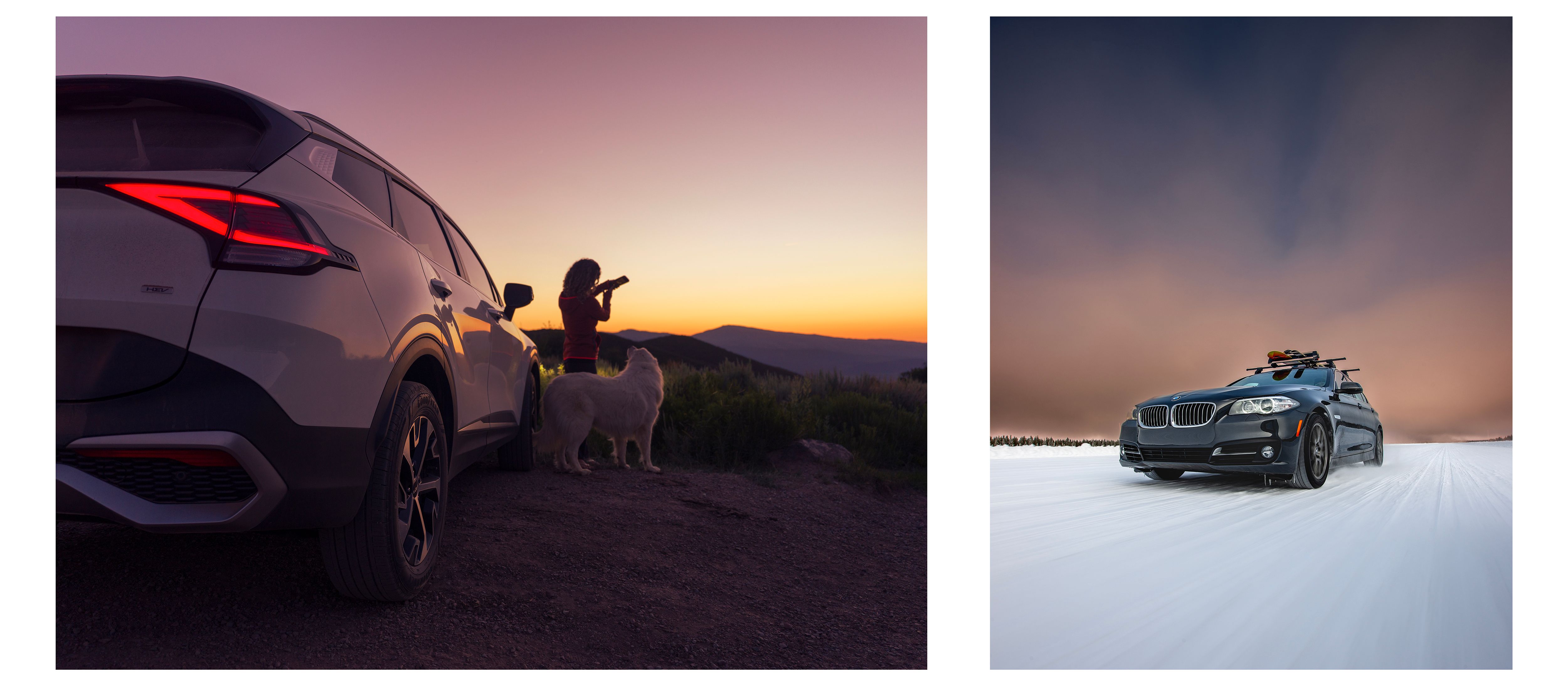 Automotive Photography... summer and winter