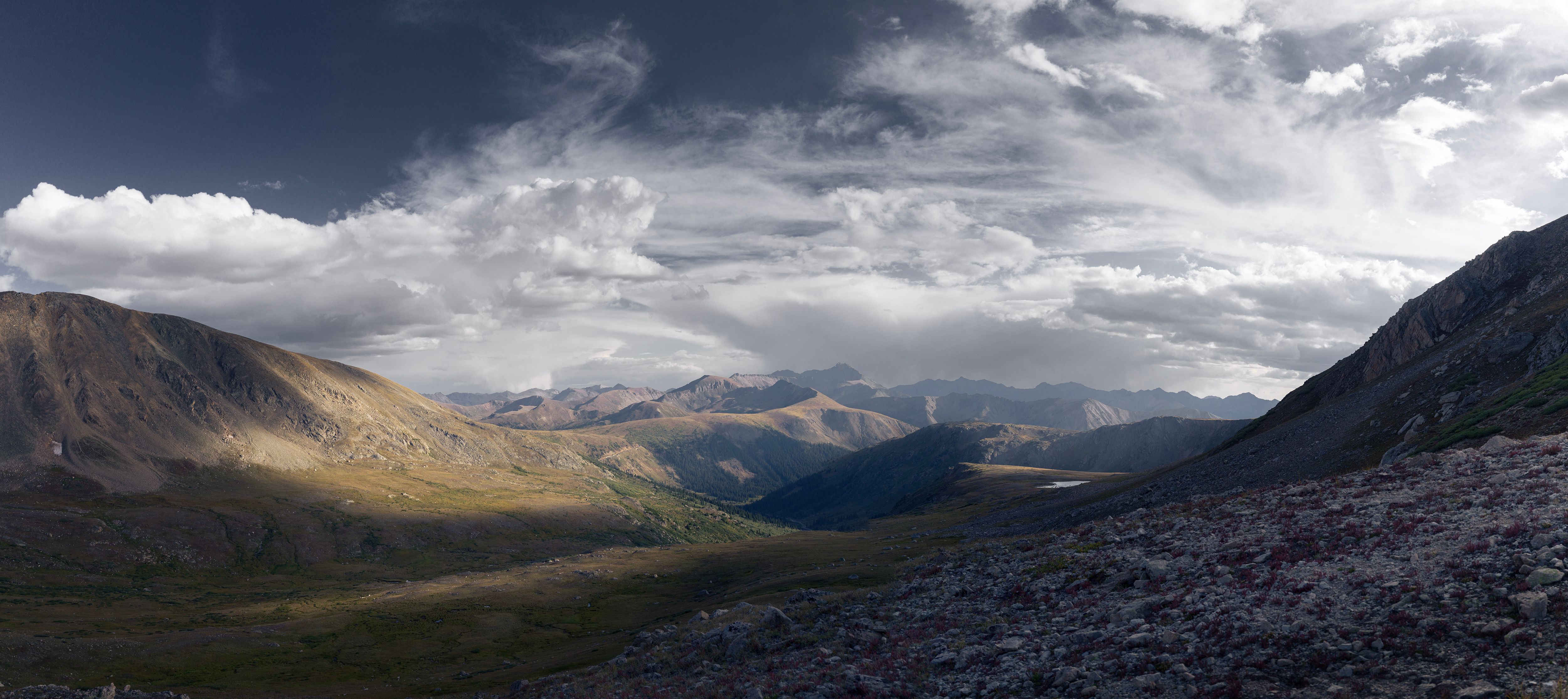 The view from Geissler across to The Pass. 