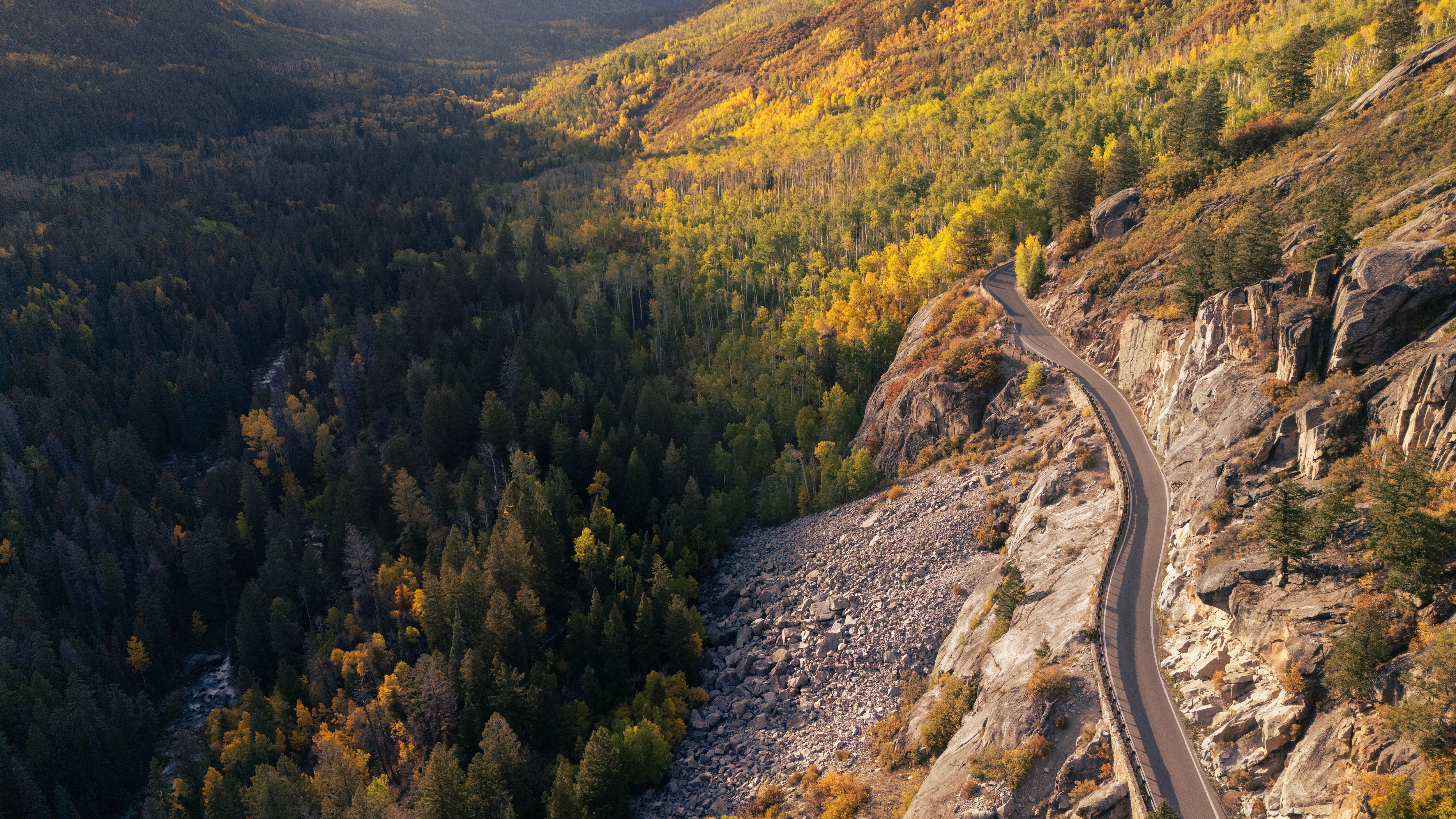 Independence Pass during Peak Fall Colours- Aspen, Colorado