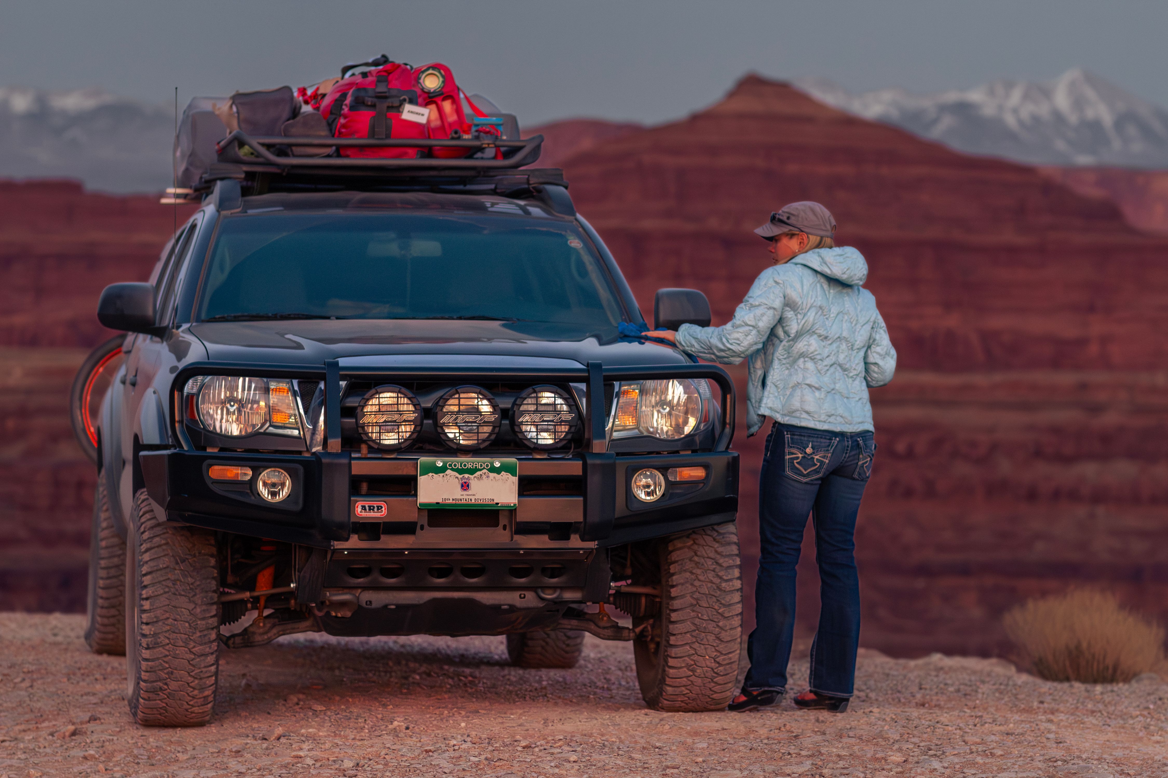 Early days of Overland- Samba the ARB Taco 2009