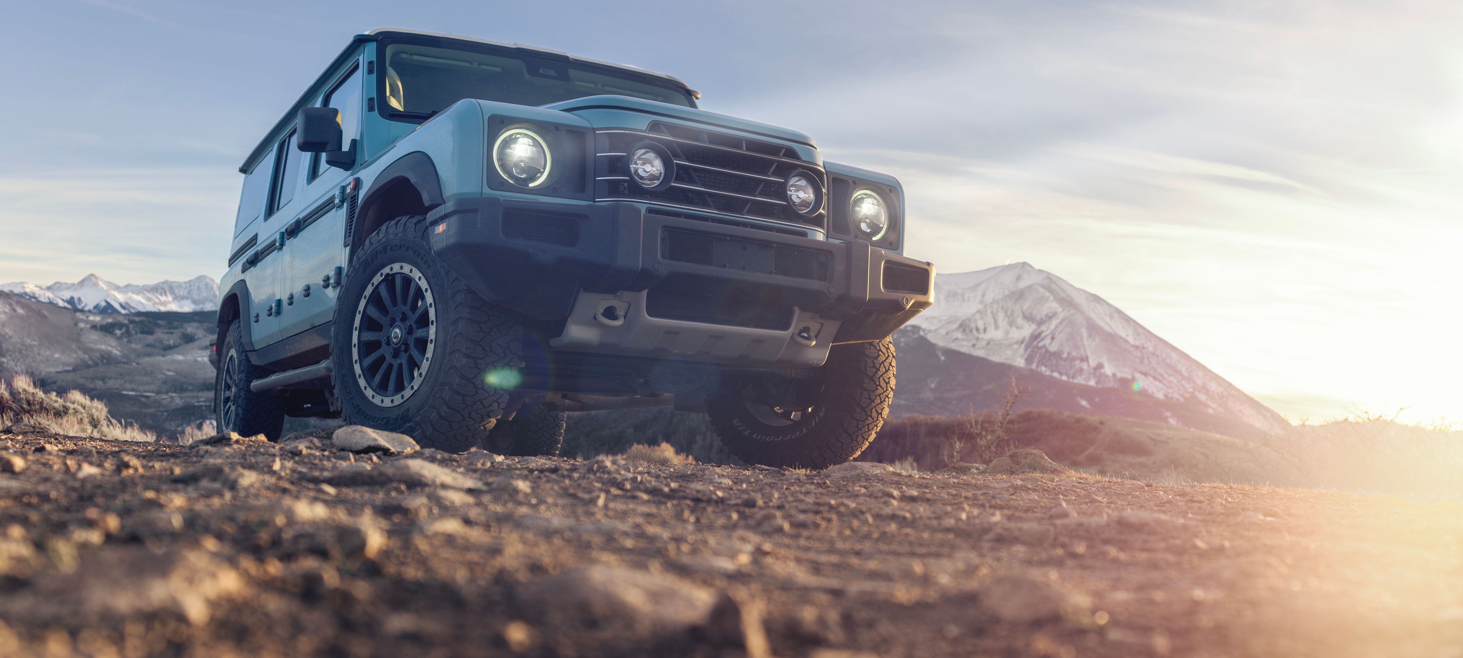 Ineos- Grenadier on location in Colorado