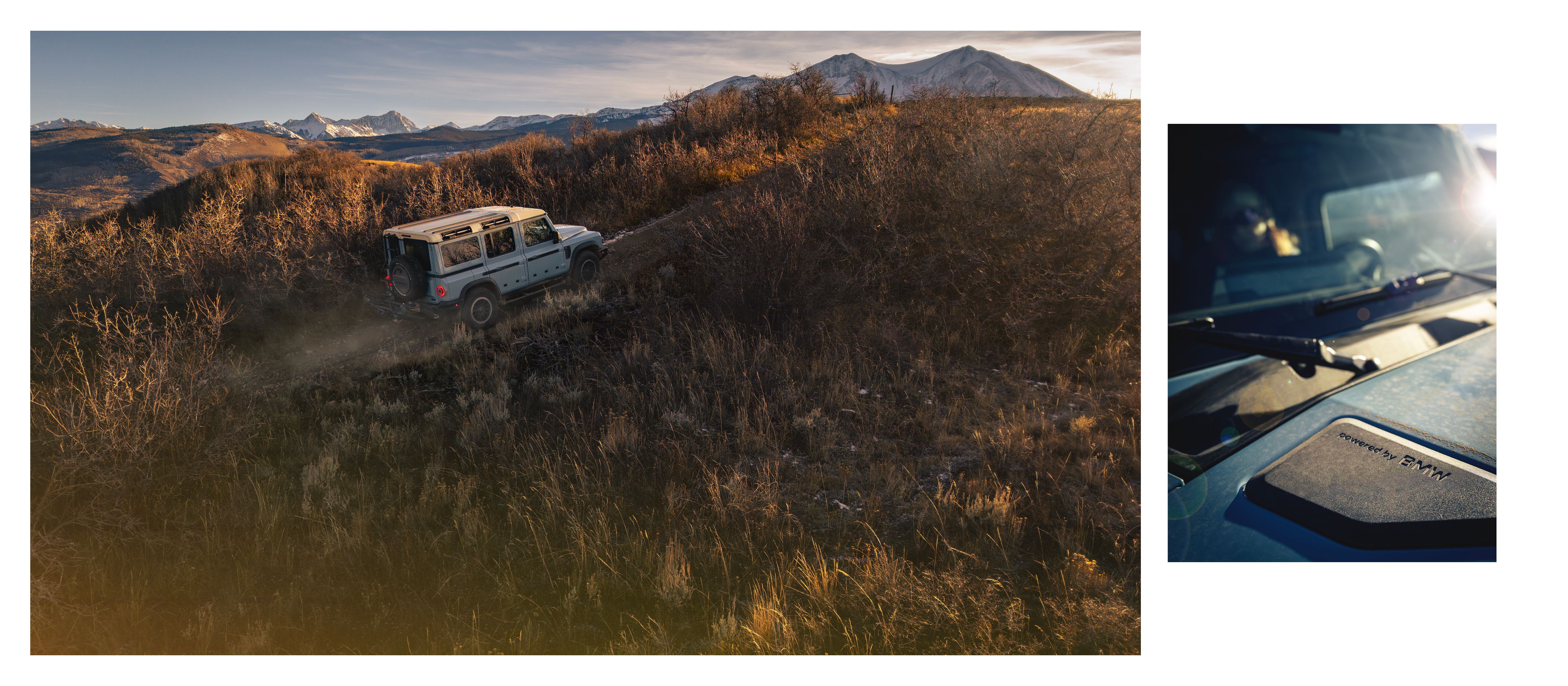 Ineos Grenadier- Colorado late-fall offroad sequence