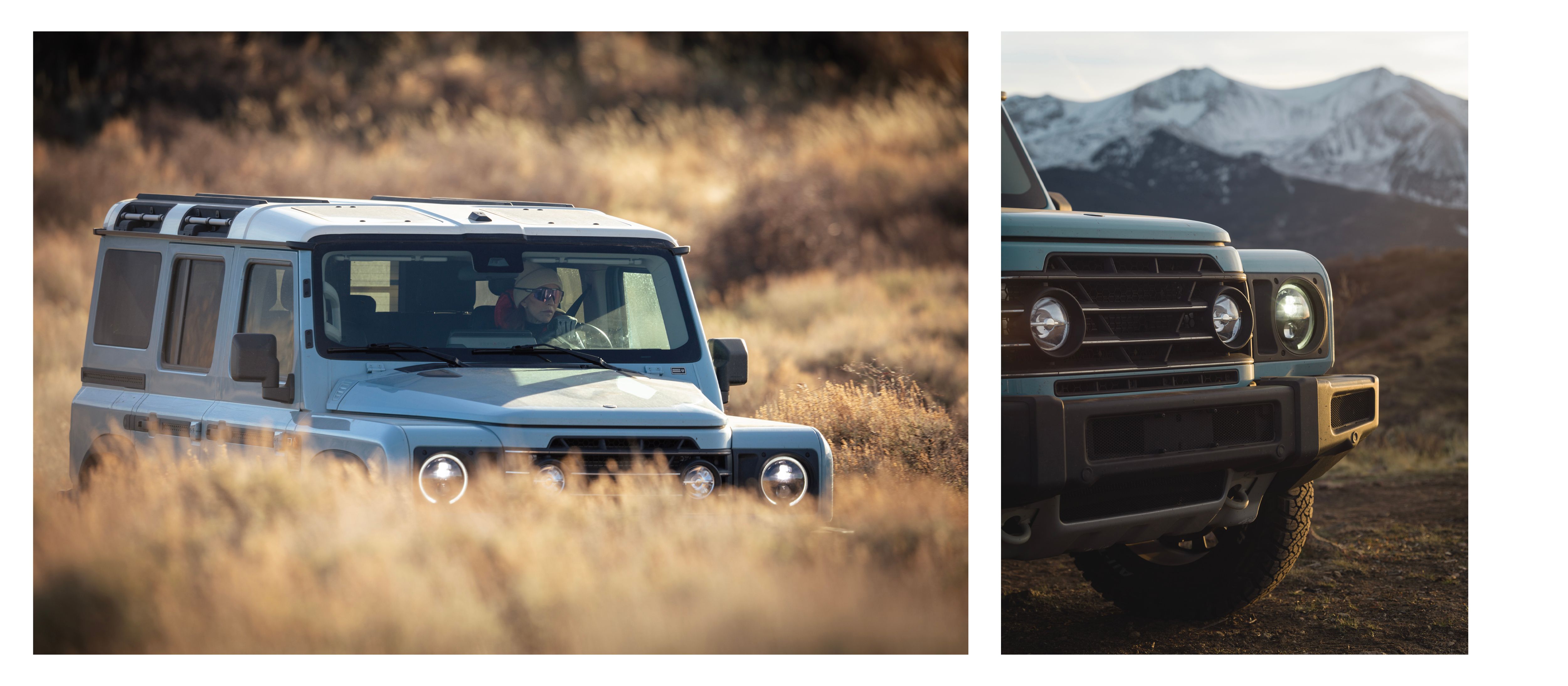 Ineos- Grenadier in the field. Aspen, Colorado