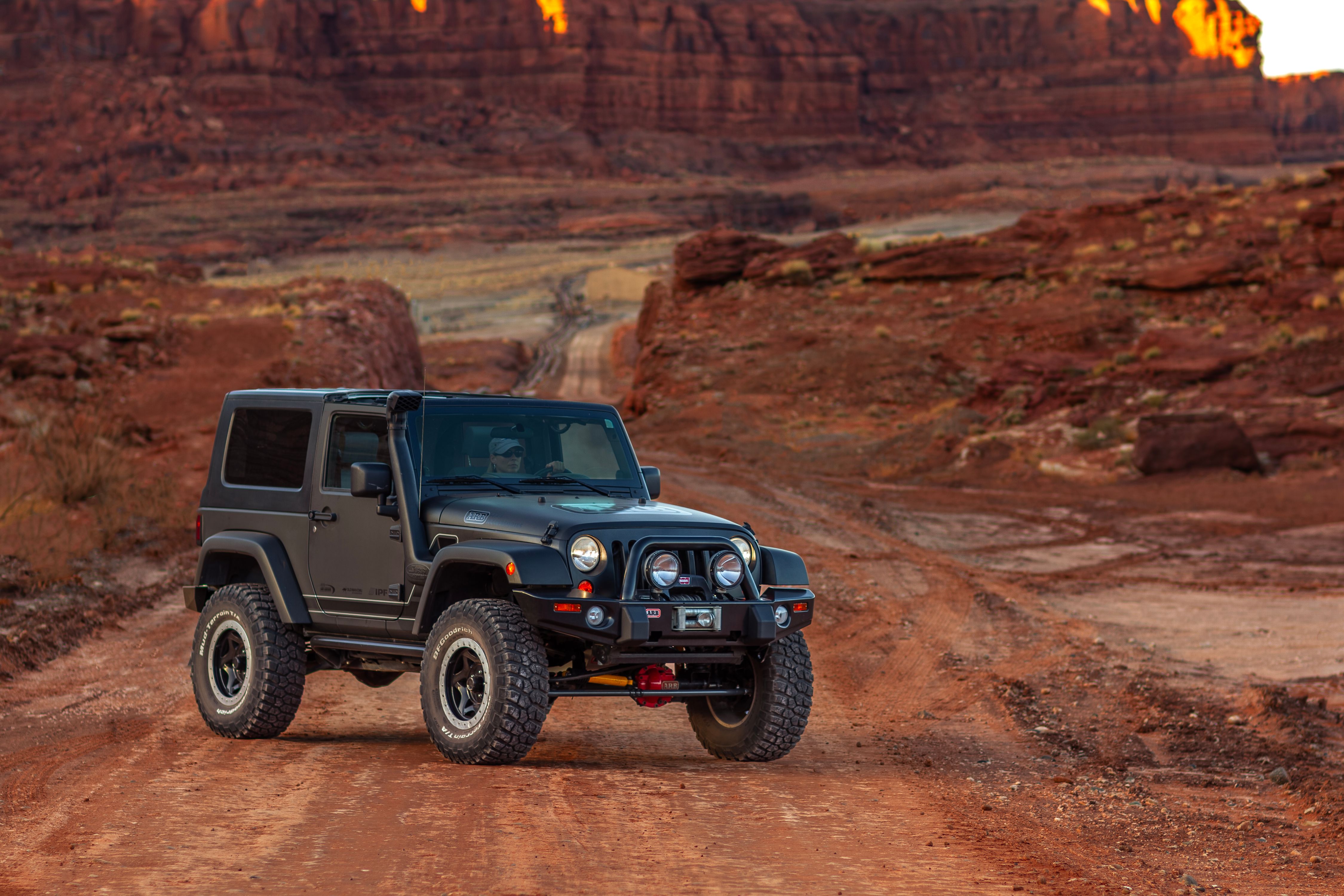ARB USA Shorty Jeep JK- Moab, UT. Catalogue work