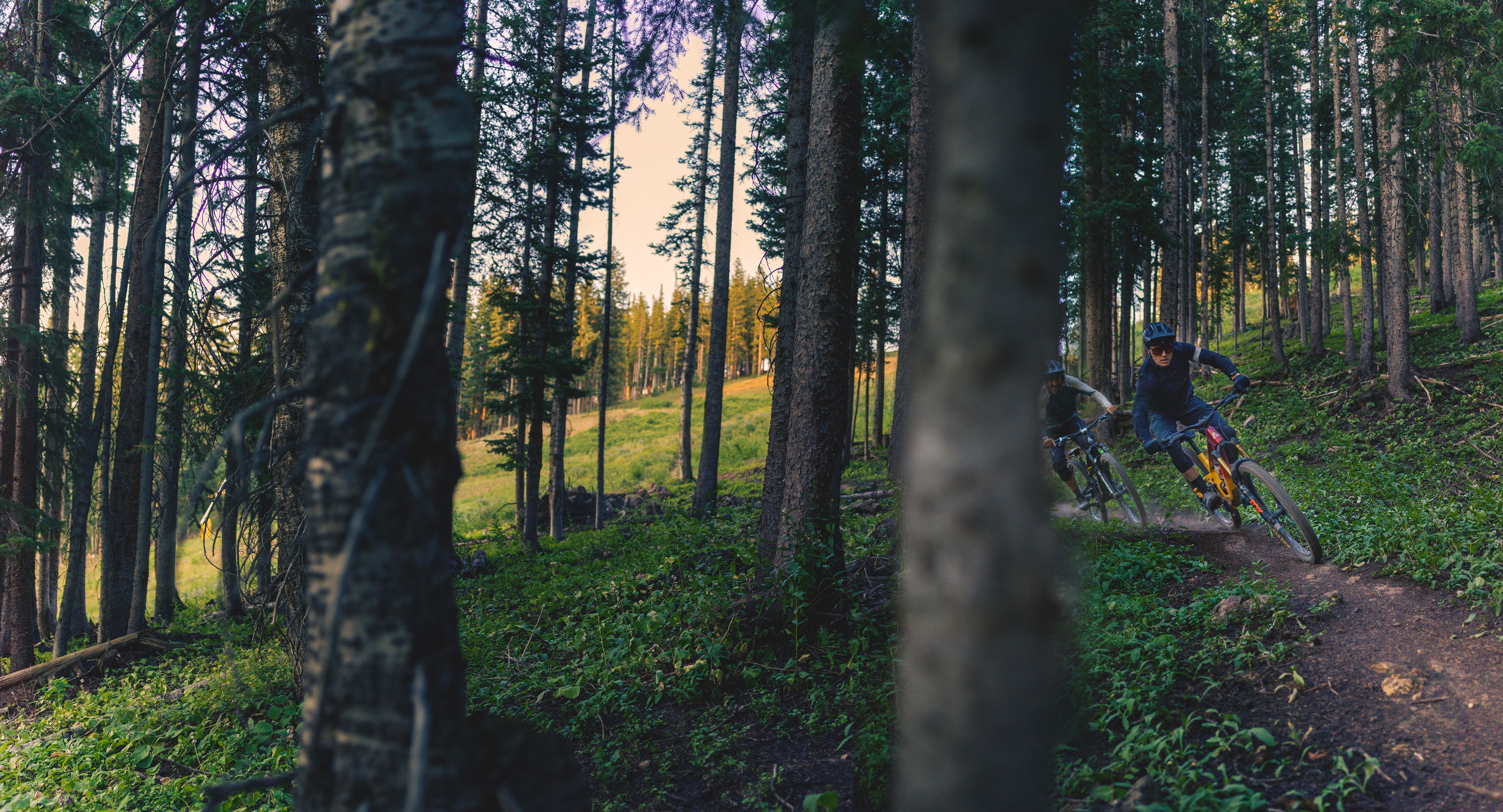 Out for a rip eh, bud?  Sunset ripper on Aspen Mountain.  Aspen, CO