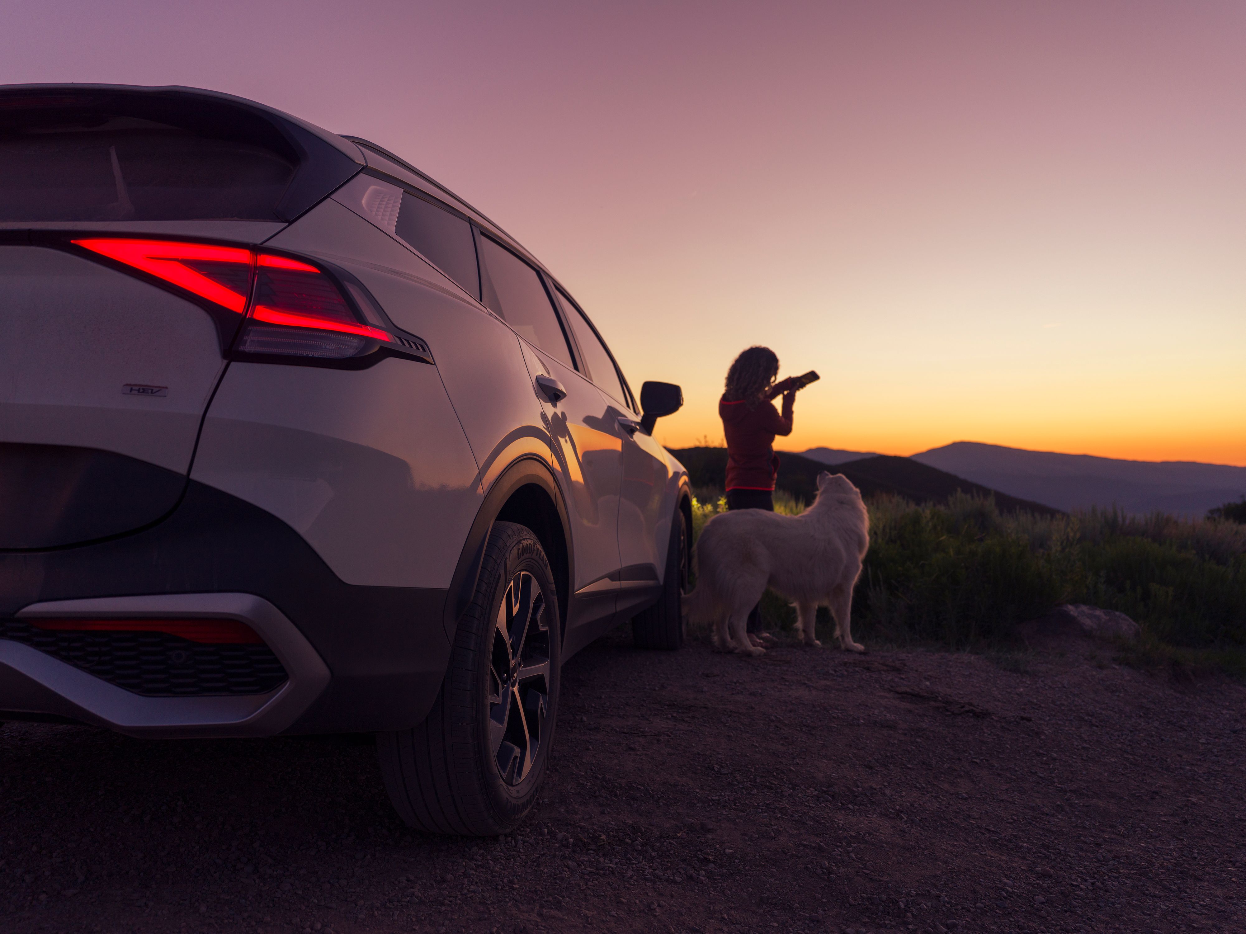 Kia- Sportage summer in colorado