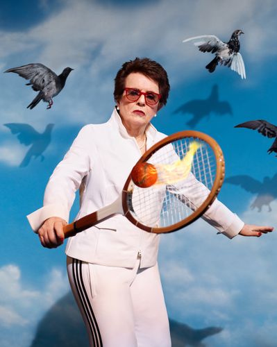 Billie Jean King for Adidas