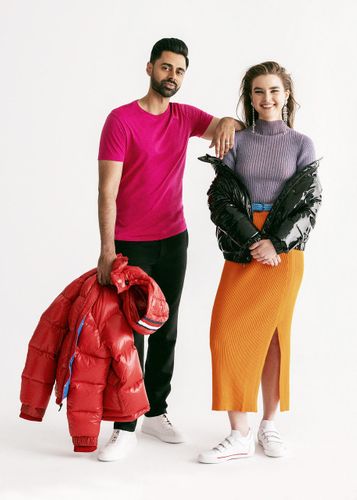 Hasan Minhaj and Ali MIchael for Glamour