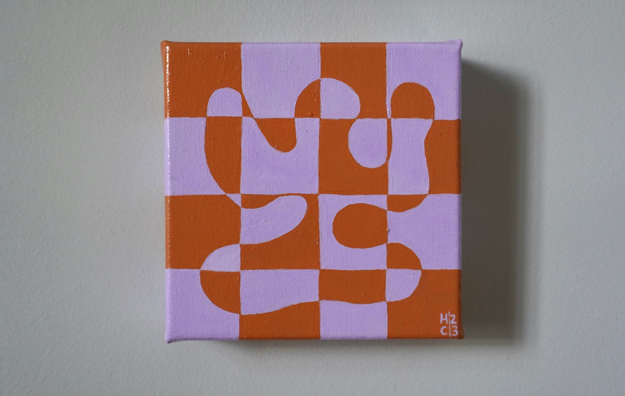 Song by Sylvan Esso. Acrylic on Canvas. 2023. Frequency Part I