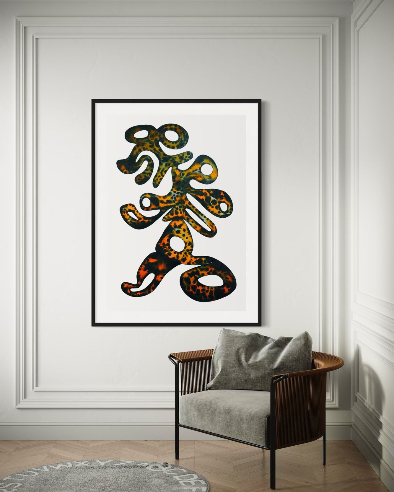 Katydid  | Ink on Paper| 12x17 in