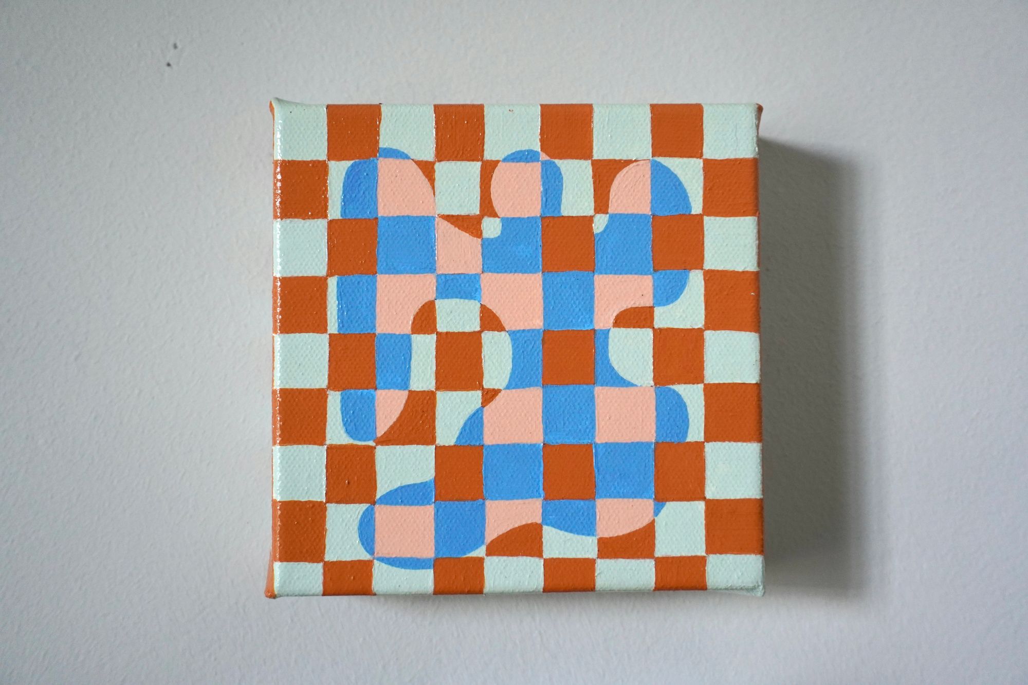 Song by Sylvan Esso. Acrylic on Canvas. 2023. Frequency Part III