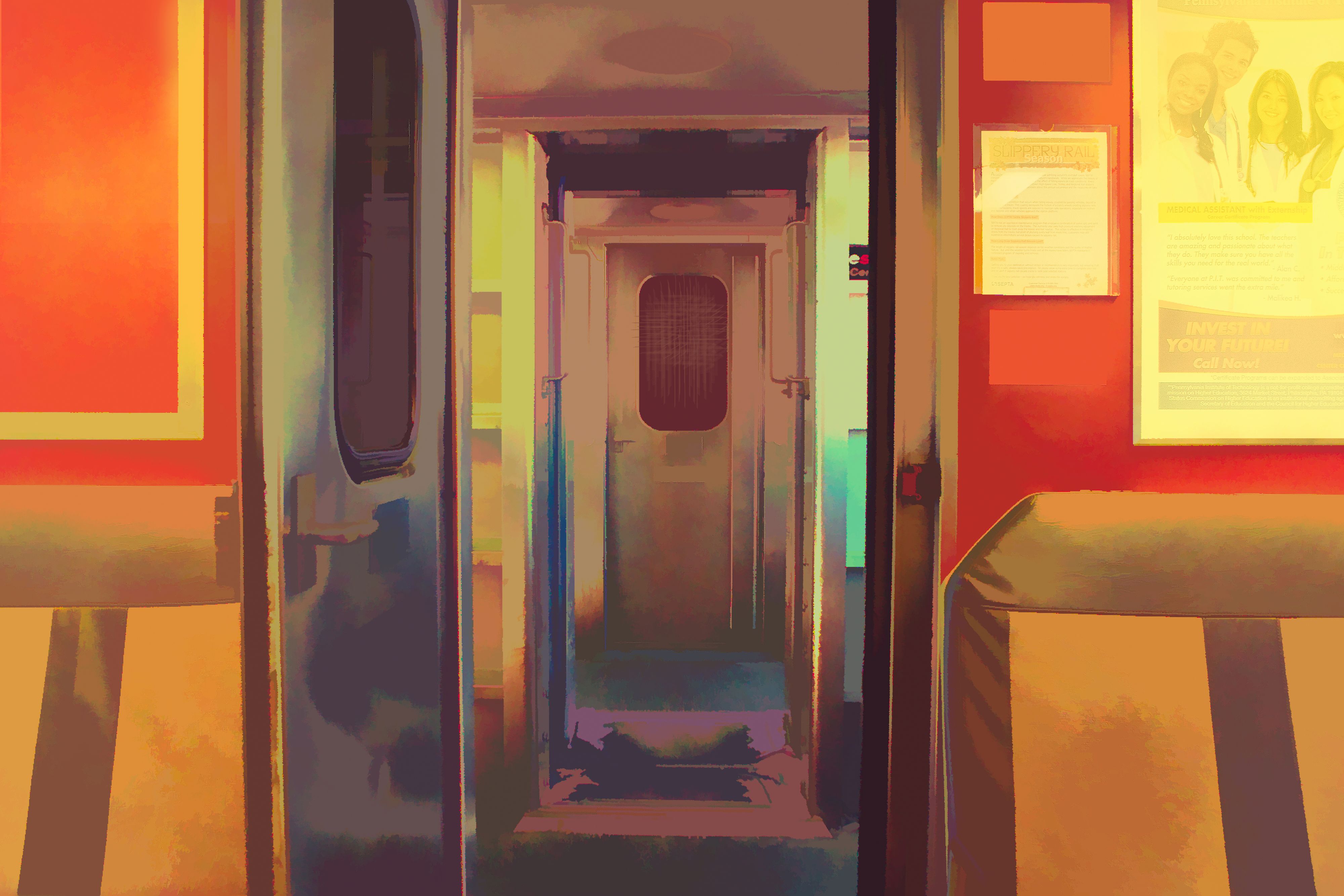 Train Corridor Septa